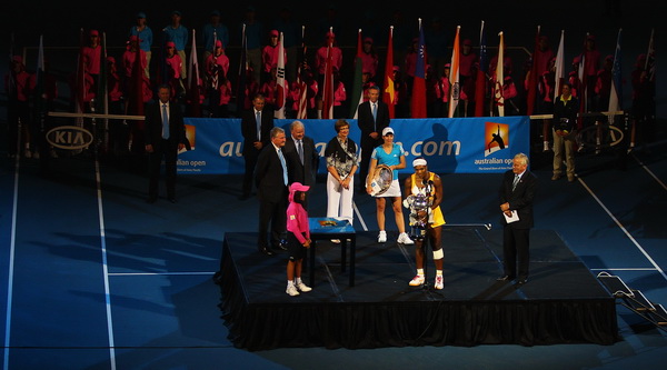 Серена Уильямс в пятый раз выиграла Australian Open. Фоторепортаж