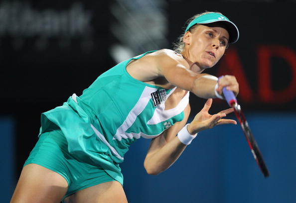 Дементьева победила Сафину в 1/4 финала турнира в Сиднее. Фоторепортаж