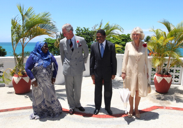 Принц Чарльз и герцогиня Корнуэлльская Камилла в  Занзибаре, Танзания