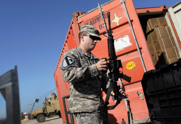 Ирак. Фоторепортаж  о подготовке американских военных из лагеря Adder к выводу из страны