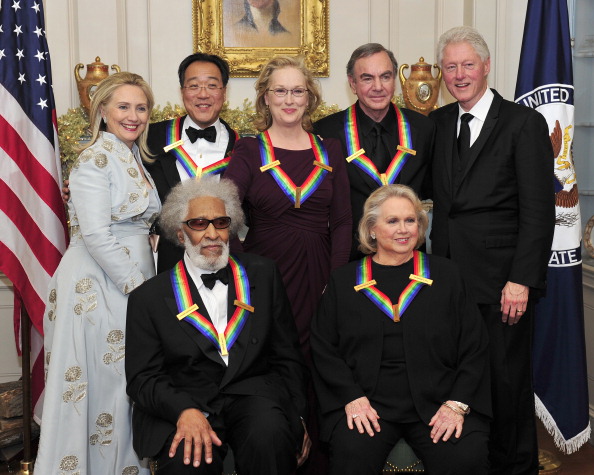 Знаменитости на гала-вечере премии Кеннеди-центра в Белом Доме