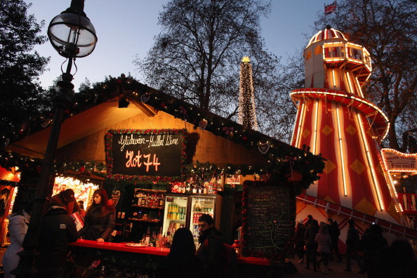 Фоторепортаж о рождественском  Winter Wonderland в Гайд-парке в Лондоне