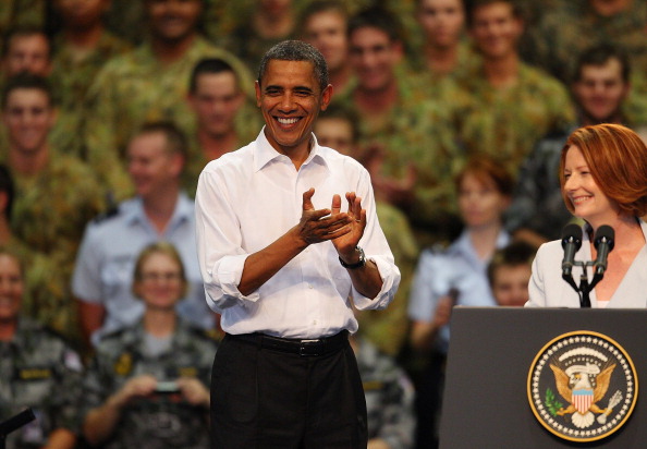 Фоторепортаж о пребывании Барака Обамы в Дарвине