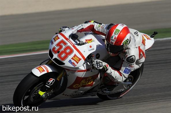 Гибель Марко Симончелли в мотогонке MotoGP на автодроме в Малайзии. Фото с сайта bikepost.ru