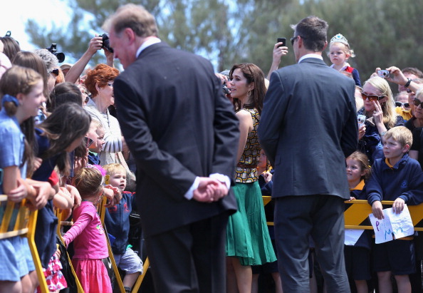 Фоторепортаж о принцессе и принце Дании Мэри и Фредерике на 6-й день в Австралии
