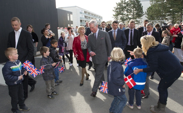 Камилла и принц Чарльз в Копенгагене посетили школу и дом престарелых