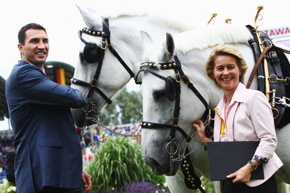 Владимир Кличко посетил церемонию открытия шоу конного спорта CHIO в Аахене