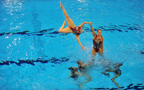 Фоторепортаж из Олимпийского бассейна в Лондоне. Фото: Ben Stansall - WPA Pool/Getty Images