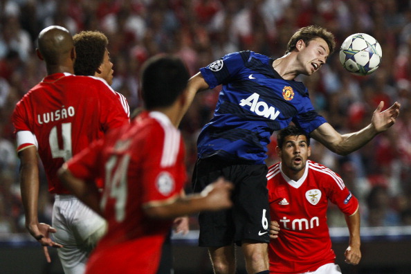 «Манчестер Юнайтед»  и «Бенфика» сыграли вничью, 1:1.  Фоторепортаж со стадиона da Luz. Фото: Clive Mason/Getty Images