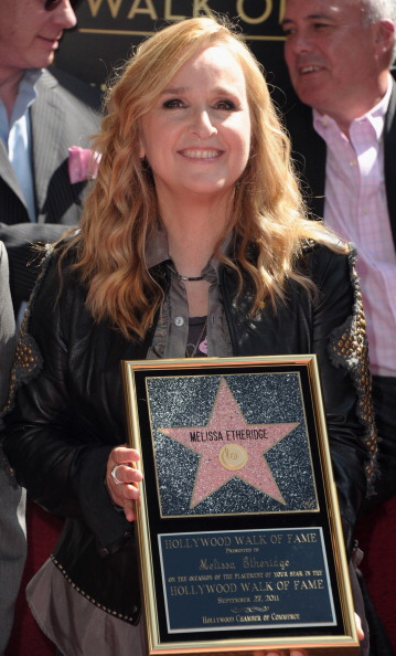 Звезда Мелиссы Этеридж засияла на Аллее Славы в Голливуде