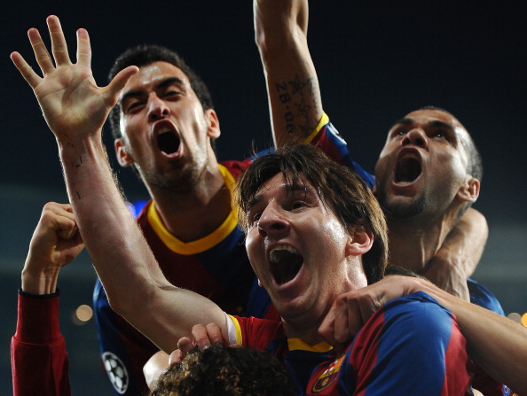 «Барселона» выиграла  у «Реала» со счетом 2:0. Голы забил Месси. Фото: Alex Livesey/Jasper Juinen/Getty Images
