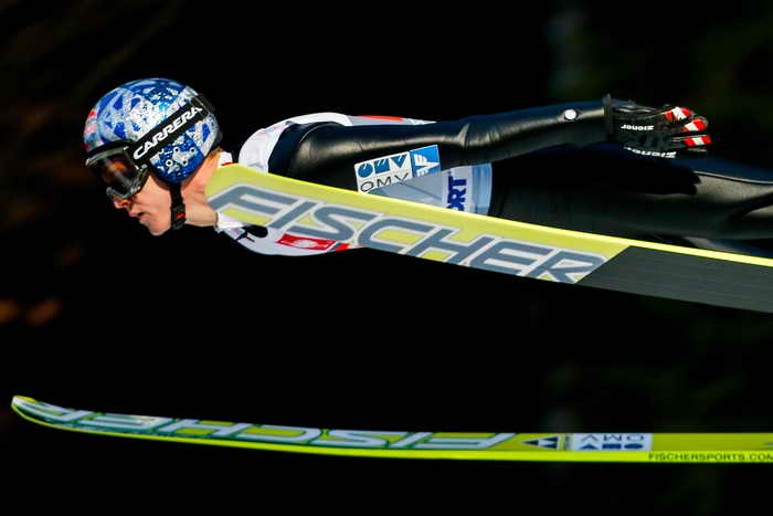Австрийский спортсмен Томас Моргенштерн. Фото: SEYLLOU/AFP/Getty Images