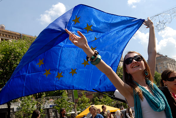 День Европы отметили в Киеве. Фоторепортаж