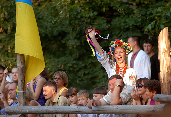 Международный рыцарский турнир «Сабля Казака Мамая» проходит в Киеве. Фоторепортаж