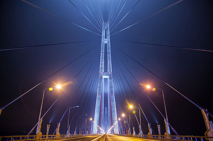 Мост через Золотой Рог, Владивосток. Фото: Баяков Алексей/commons.wikimedia.org