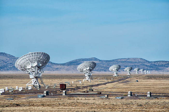 Одна из ведущих астрономических радиообсерваторий в мире - Very Large Array