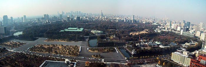 Императорский дворец Токио — главная и официальная резиденция японских императоров. Фото: Chris 73/commons.wikimedia.org