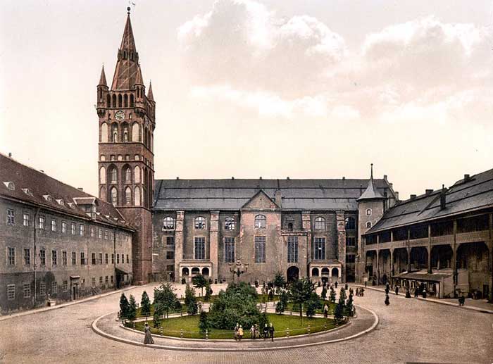 Замок Кёнигсберг, фото начала XX века. Фото: Сommons.wikimedia.org