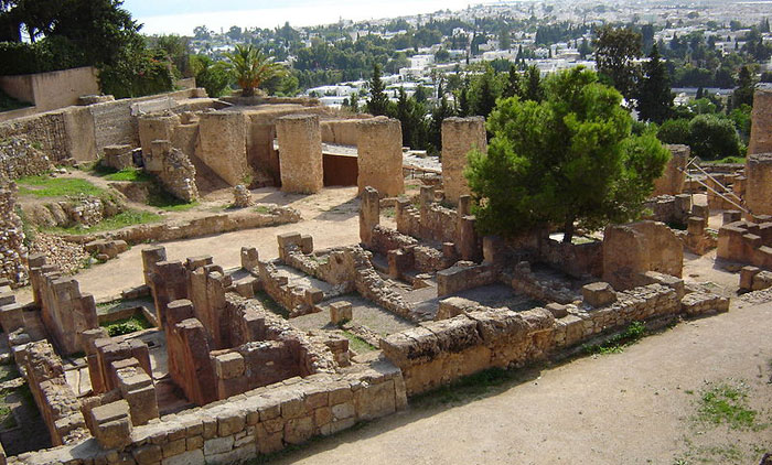 Развалины финикийского квартала на холме Бирса, Карфаген, Тунис. Фото:  BishkekRocks/commons.wikimedia.org