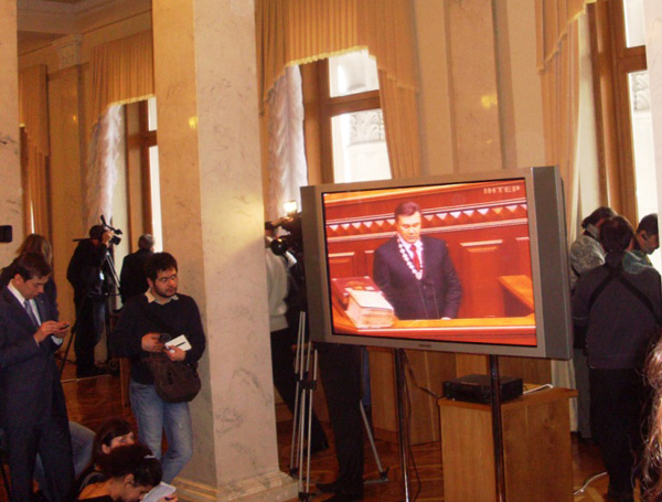 Прием в Украинском Доме по случаю инаугурации В.Ф.Януковича. Фото: Сергей Лисовский