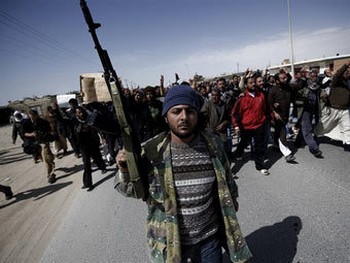 Город Марса-эль-Брега частично находится под контролем ливийской оппозиции