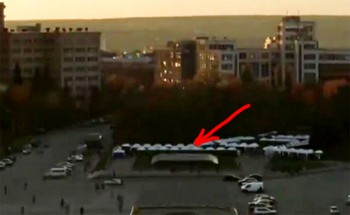 В рекламном ролике Украины к Евро-2012 с главной площади Харькова исчез памятник Ленину