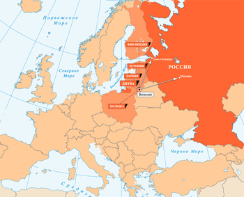 Страны Балтии попали в коричневый список. Фото с free-lines.ru