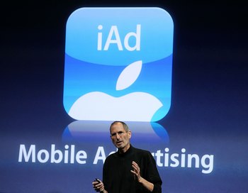 Корпорация Apple представила собственный мобильный рекламный сервис iAd