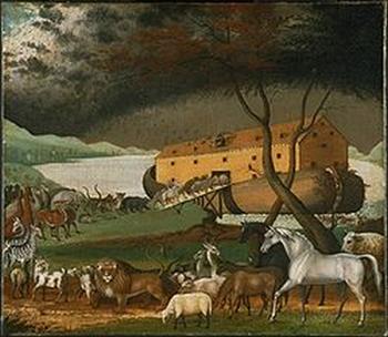 Эдвард Хикс. «Ноев ковчег». Фото:Wikipedia.org
