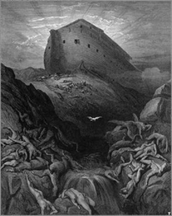 Гюстав Доре. «Ноев ковчег». Фото:Wikipedia.org