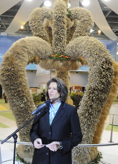 В Берлине проходит международная сельскохозяйственная выставка. Фото:  JOHN MACDOUGALL/AFP/Getty Images