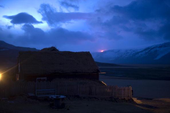 Извержение вулкана началось на юге Исландии. Фоторепортаж