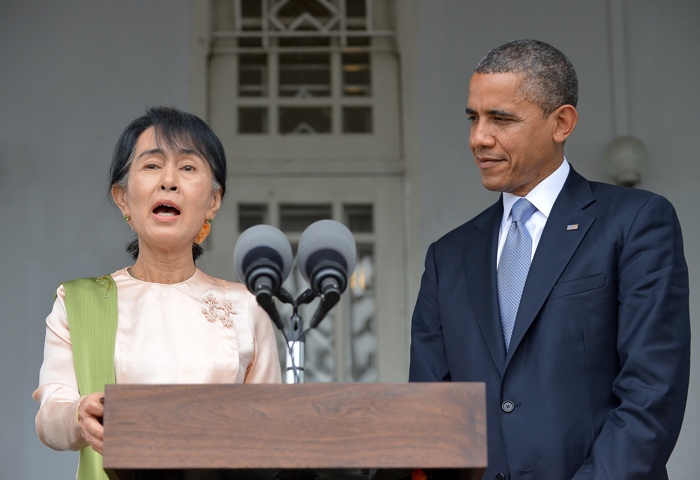 Барак Обама в Мьянме встретился с лидером демократического движения Аун Сан Су Чжи