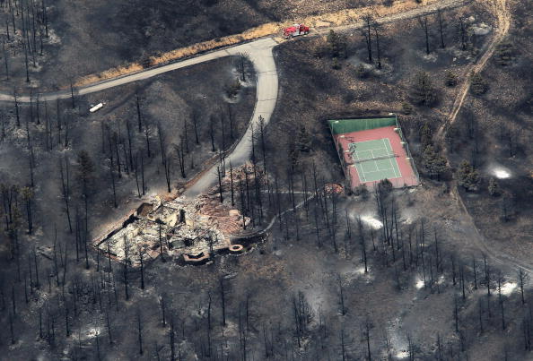 Лесной пожар охватил каньон Колорадо, погибли 9 пожарных