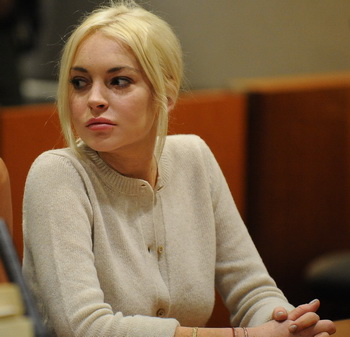 Lindsay Lohan. Фото:  MICHAEL NELSON/AFP/Getty Images