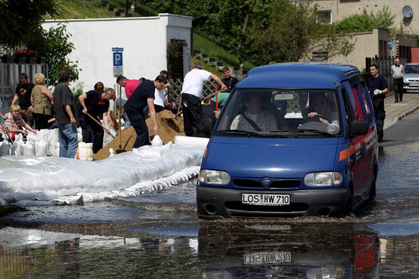 Наводнение пришло в Германию. Одер вышел из берегов. Фоторепортаж. Фото: Sean Gallup/Getty Images