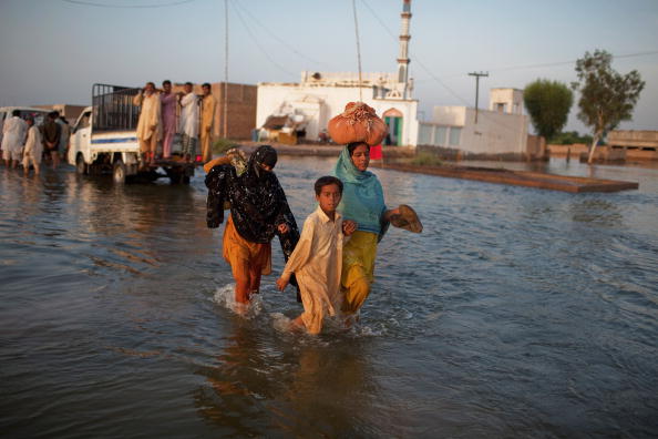 Наводнение в Пакистане не прекращается