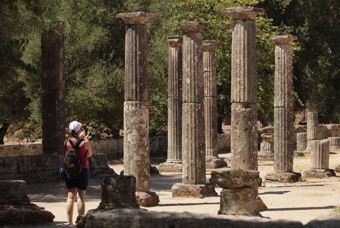 Олимпия пользуется популярностью у туристов