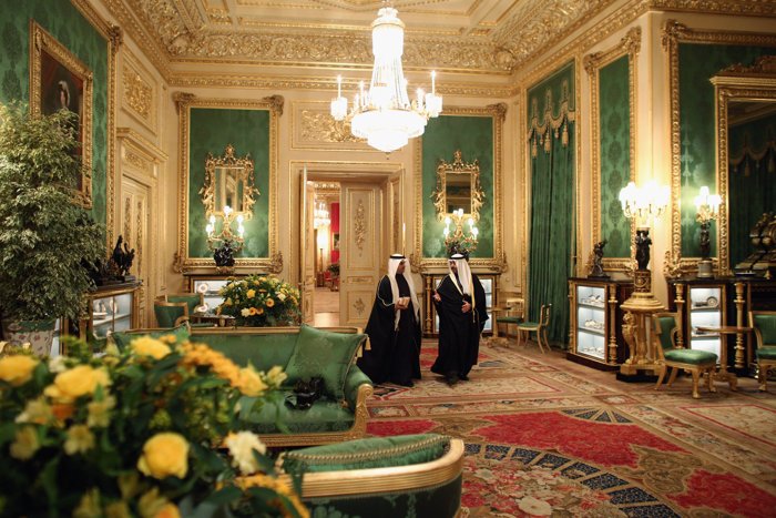 Королевский банкет в честь эмира Кувейта в Виндзорском замке
