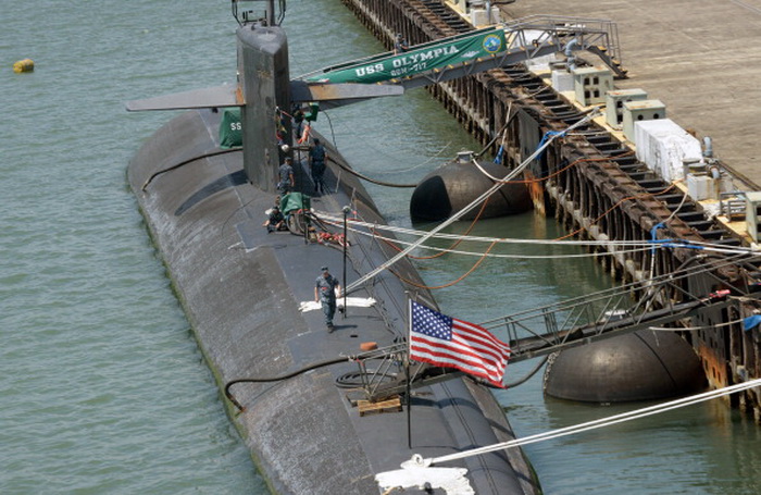 Американская подводная лодка. Фото:   JAY DIRECTO/AFP/GettyImages