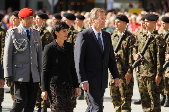 Президент ФРГ Кристиан Вульф в рамках государственного визита посетил Швейцарию