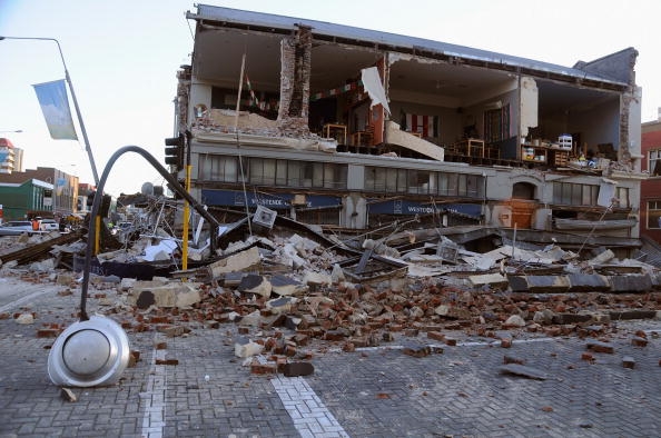 Землетрясение в Новой Зеландии повергло жителей города Крайстчёч в ужас