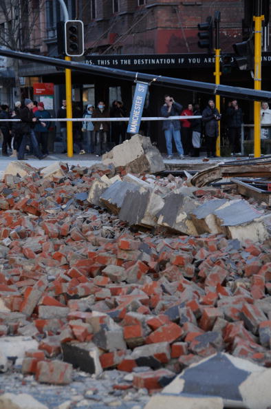 Землетрясение в Новой Зеландии повергло жителей города Крайстчёч в ужас