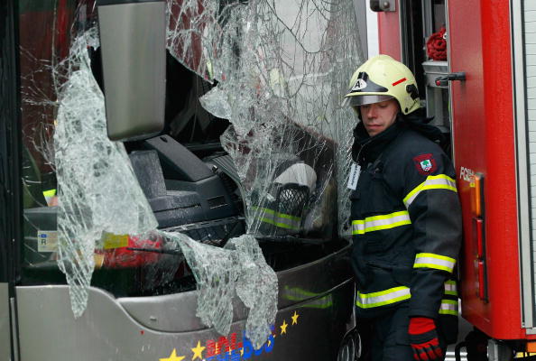 Разбился автобус с польскими туристами в Германии, погибли 12 человек, 31 пострадали