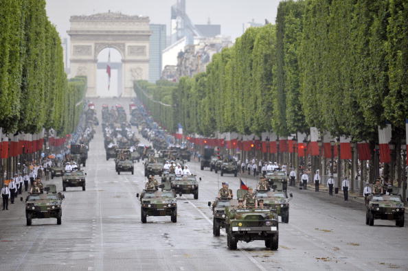 День взятия Бастилии отмечают во Франции. Фоторепортаж