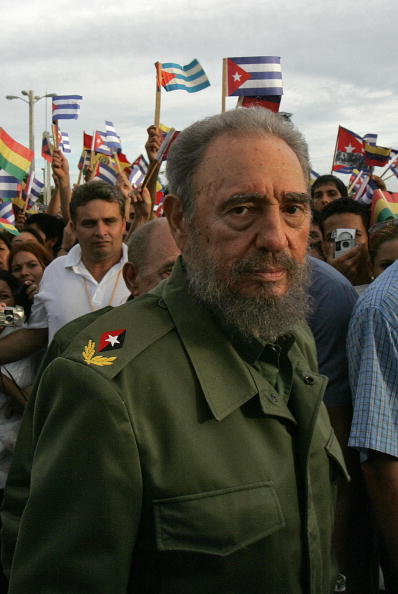 Фидель Кастро перед уходом из политики. Фото: Jorge Rey/Getty Images