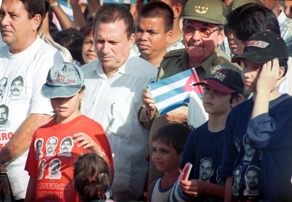 Рауль Кастро – брат Фиделя и лидер Кубы на встрече с народом. Фото: ADALBERTO ROQUE/AFP/Getty Images