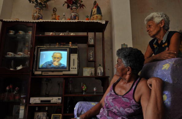Фидель Кастро выступил по телевидению Кубы. Фоторепортаж