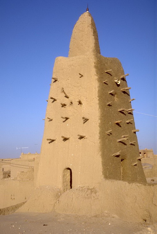 Памятники Всемирного культурного наследия ЮНЕСКО в городе Тимбукту, Мали. Фото: EVAN SCHNEIDER/AFP/GettyImages