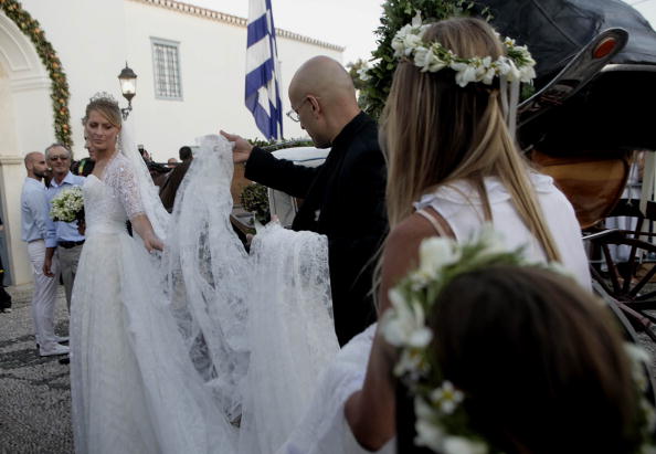 Свадьба принца Греции Николаоса и Татьяны Блатник